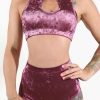 Pole Dance Kleidung i-Style | I-Style Top Eclipse Velvet Lila