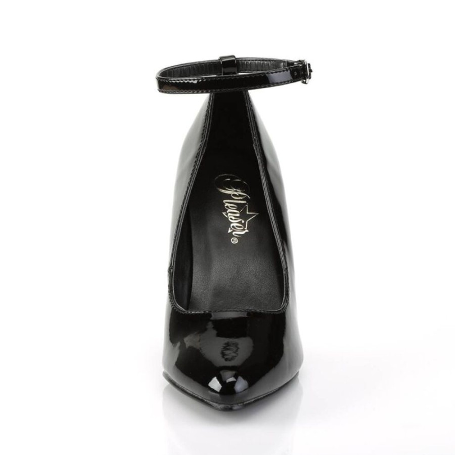 High Heels Pleaser | Pleaser Vanity-431 Pumps Lack Schwarz