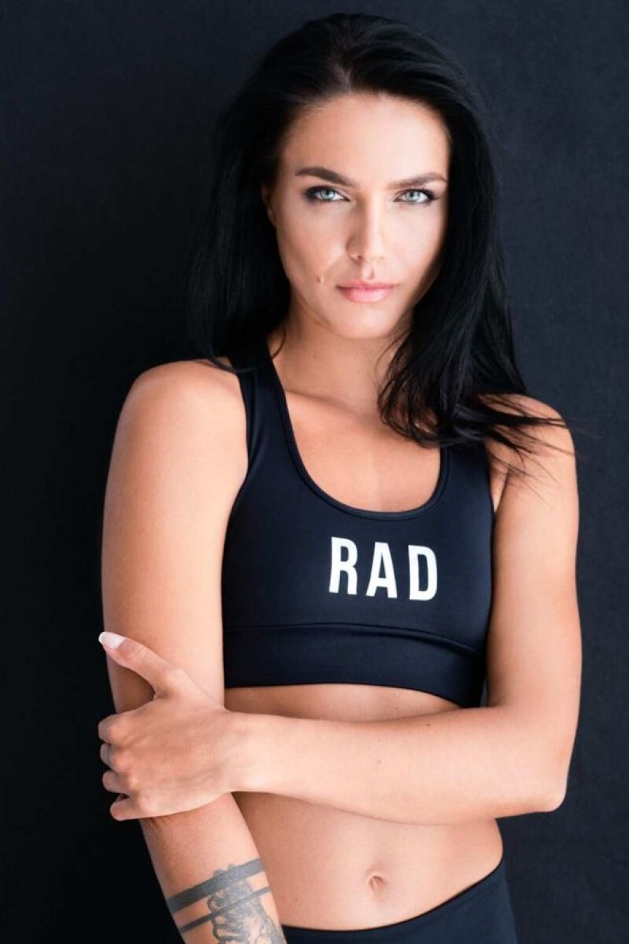 Pole Dance Kleidung RAD Polewear | Rad Reflect Top Black