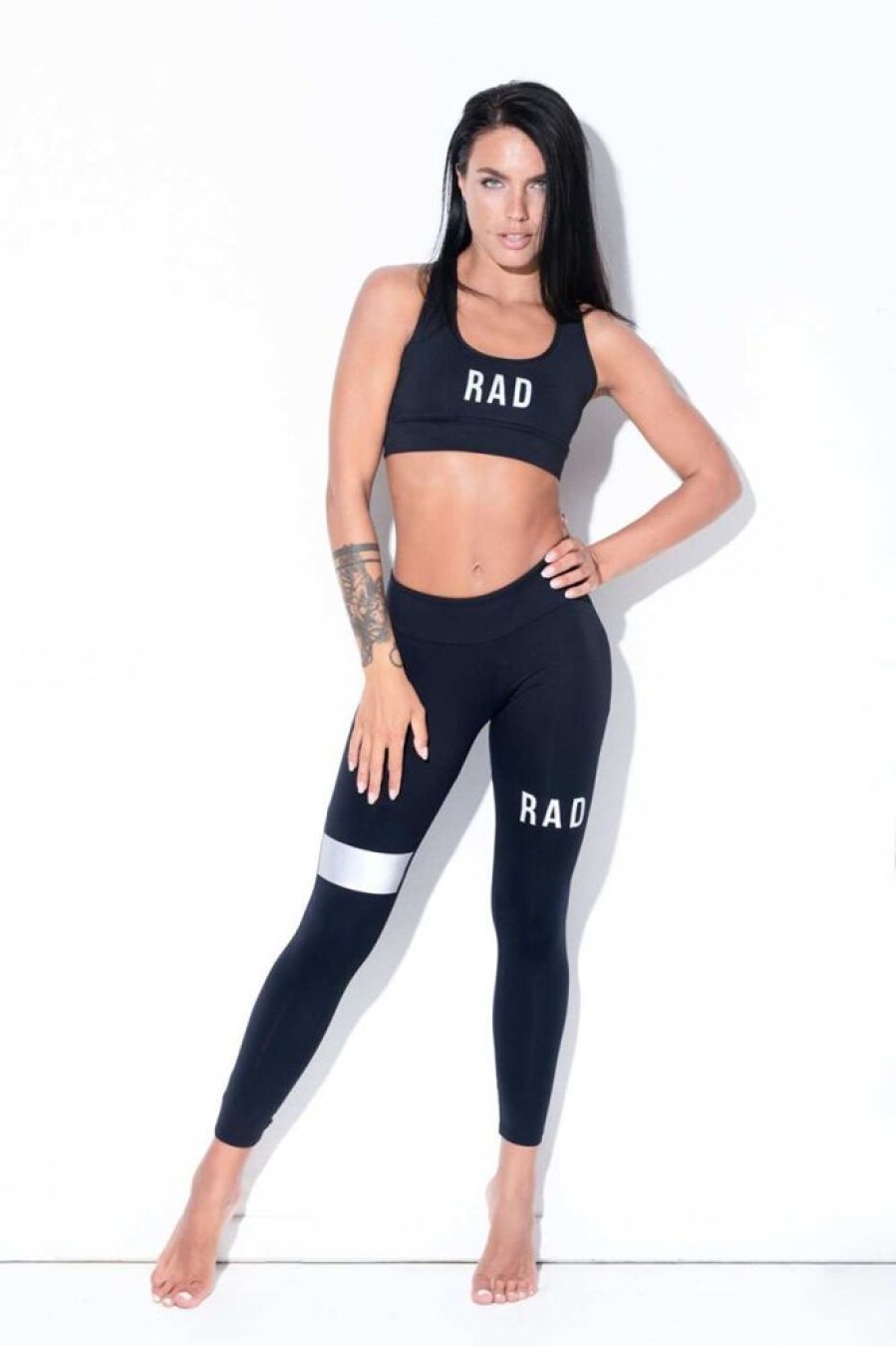 Pole Dance Kleidung RAD Polewear | Rad Reflect Top Black