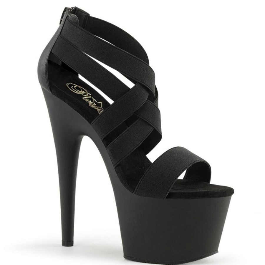 High Heels Pleaser | Pleaser Sandalette Adore-769 Schwarz