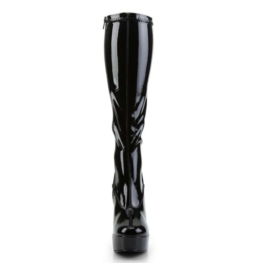 High Heels Pleaser | Pleaser Stiefel Electra-2000Z Schwarz