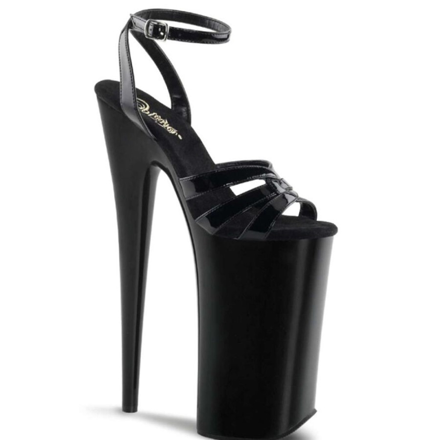 High Heels Pleaser | Pleaser Sandalette Beyond-012 Schwarz