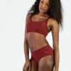 Pole Dance Kleidung Dragonfly | Dragonfly Top Nicole Burgundrot