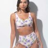 Pole Dance Kleidung RAD Polewear | Rad Top Moana Plumeria