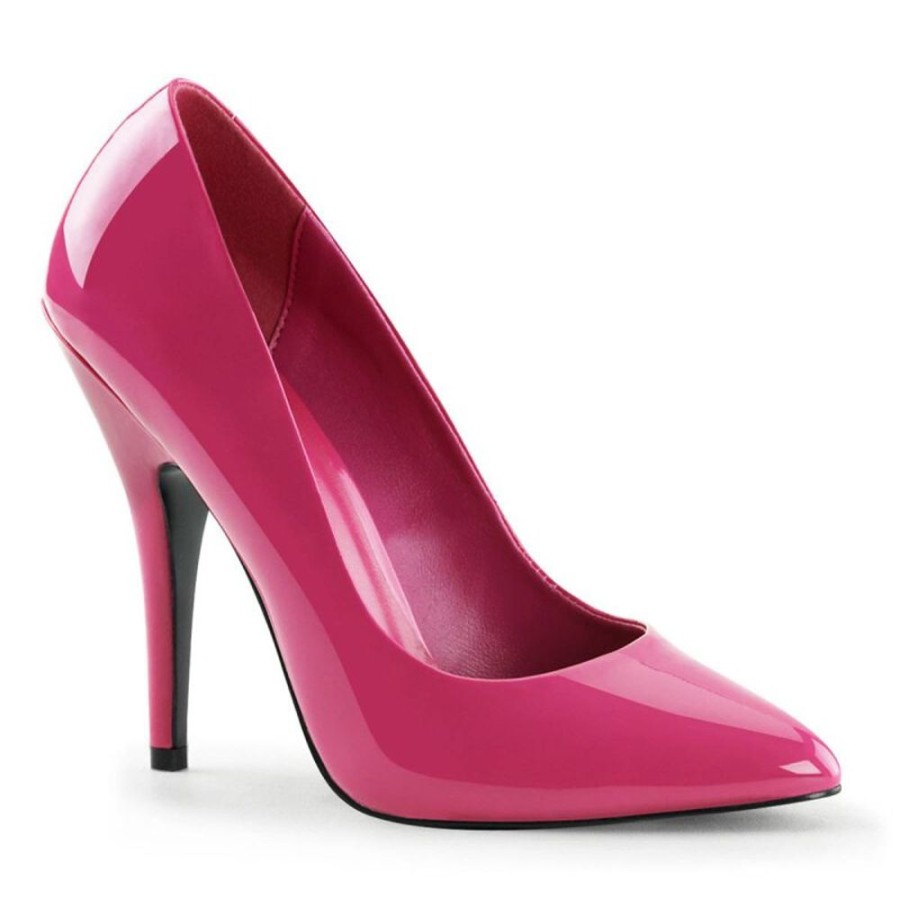 High Heels Pleaser | Pleaser Seduce-420 Pumps Lack Pink