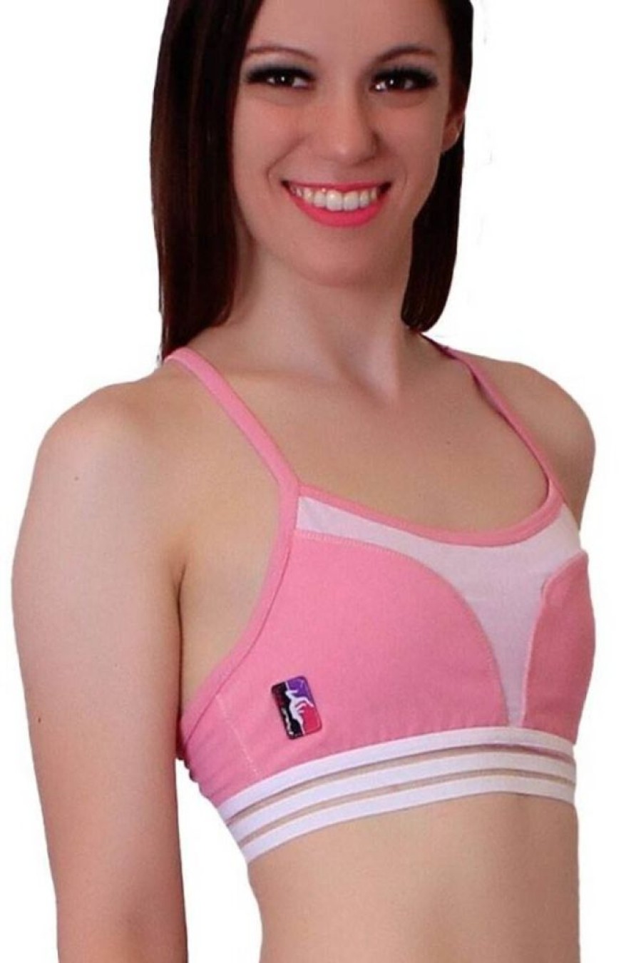 Pole Dance Kleidung Bad Kitty | Polefit Petal Mesh Top Dusty Rose