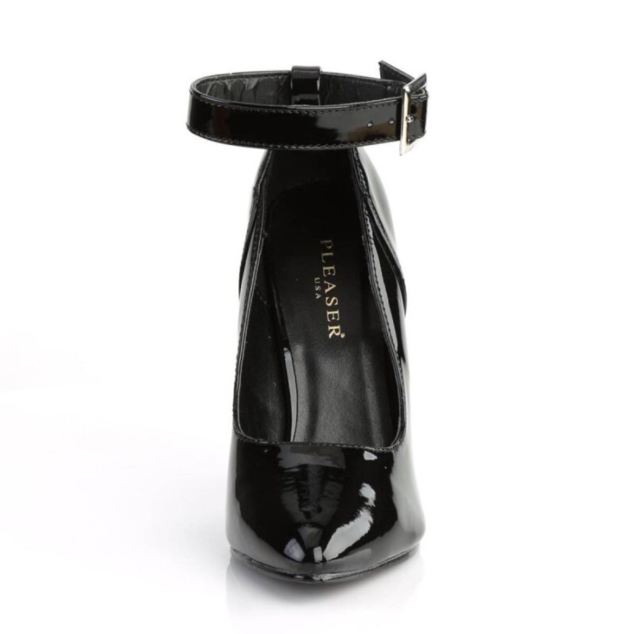 High Heels Pleaser | Pleaser Seduce-431 Pumps Lack Schwarz