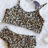 Pole Dance Kleidung Oksa Polewear | Oksawear Top Lux Leopard