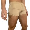 Pole Dance Kleidung Juicee Peach | Juicee Peach Men Shorts Tie Side Nude Gold