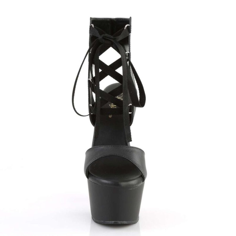 High Heels Pleaser | Pleaser Sandalette Aspire-600-14 Schwarz