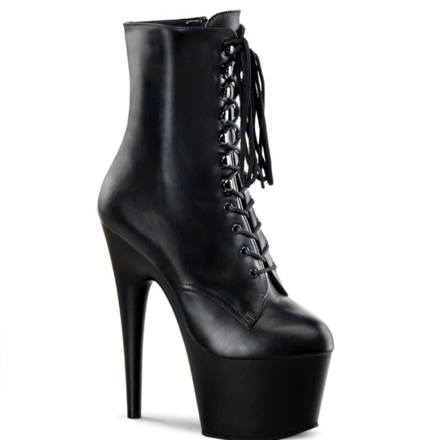 High Heels Pleaser | Pleaser Stiefelette Adore-1020 Schwarz