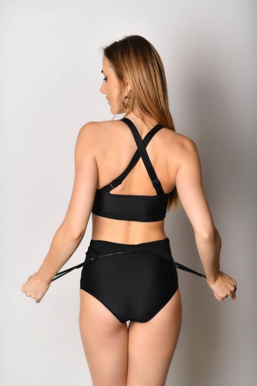 Pole Dance Kleidung Oksa Polewear | Oksawear Top Paris Schwarz