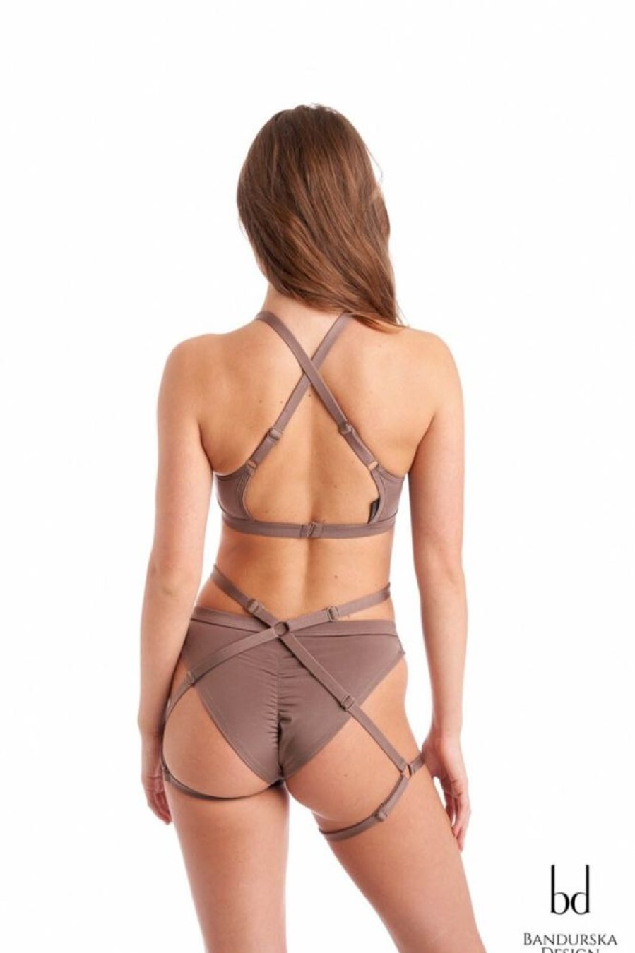 Pole Dance Kleidung Bandurska | Bandurska Suspenders Good Karma