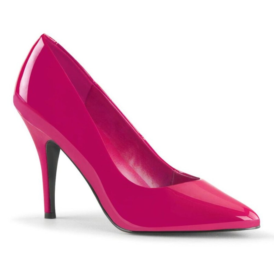 High Heels Pleaser | Pleaser Vanity-420 Pumps Lack Pink