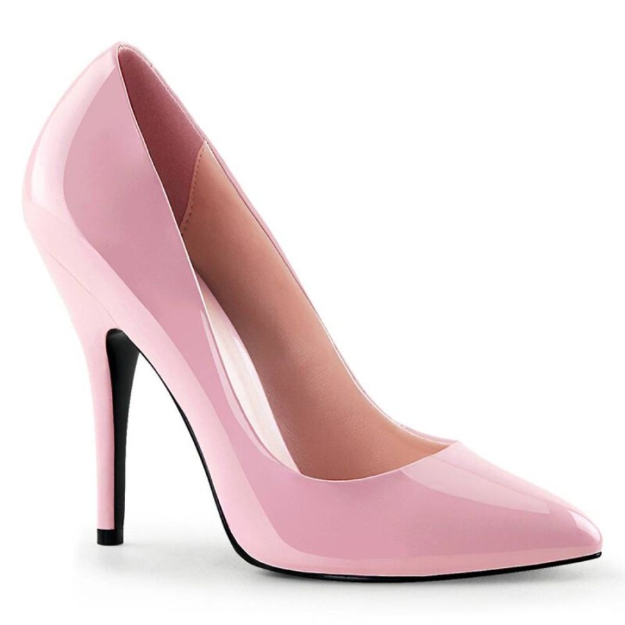 High Heels Pleaser | Pleaser Seduce-420 Pumps Lack Rosa