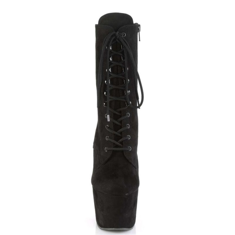 High Heels Pleaser | Pleaser Stiefelette Adore-1020Fs Schwarz