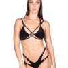 Pole Dance Kleidung Naughty Thoughts | Naughty Thoughts Top Stargazer Schwarz