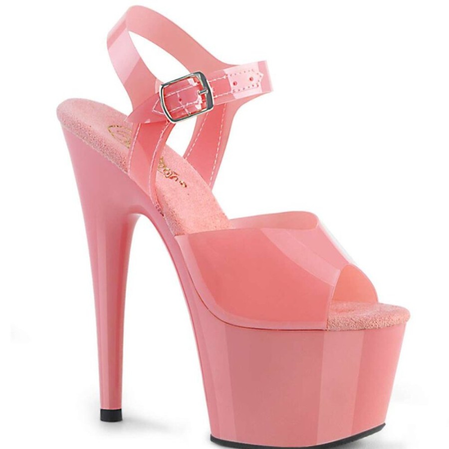 High Heels Pleaser | Pleaser Sandalette Adore-708N Baby Pink