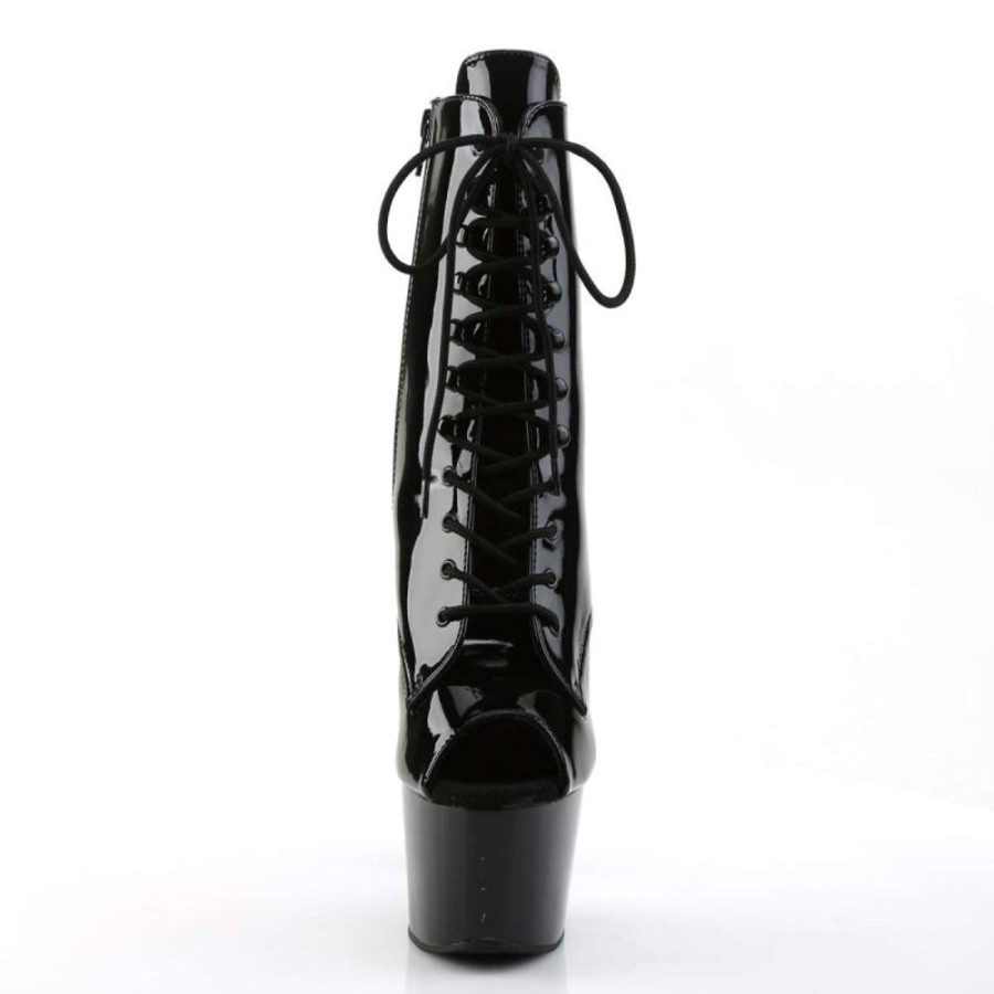 High Heels Pleaser | Pleaser Stiefelette Adore-1021 Schwarz