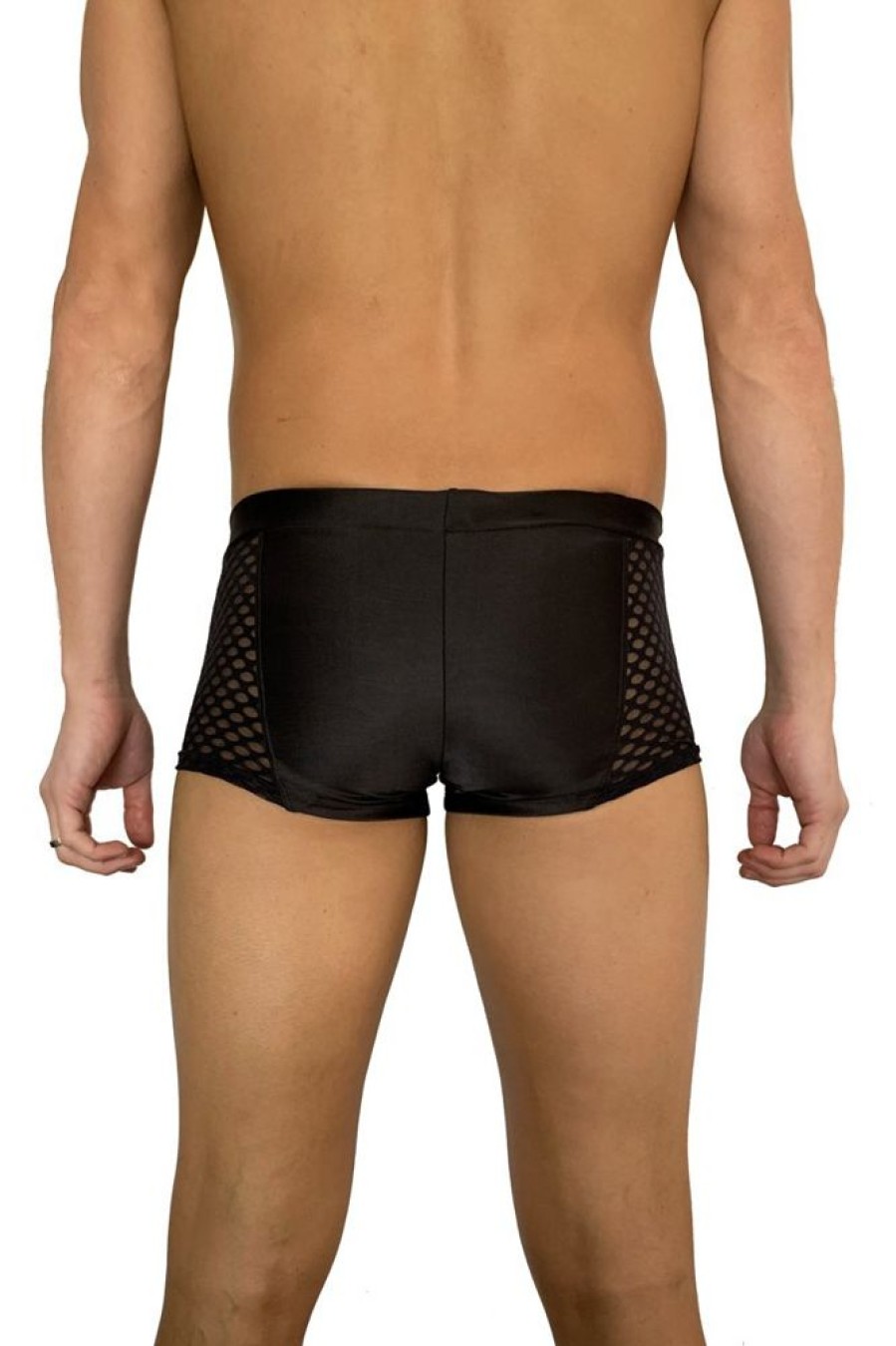 Pole Dance Kleidung Juicee Peach | Juicee Peach Men Shorts Tie Side Power Mesh