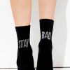 Pole Dance Kleidung RAD Polewear | Rad Socken "Stay Rad" Schwarz