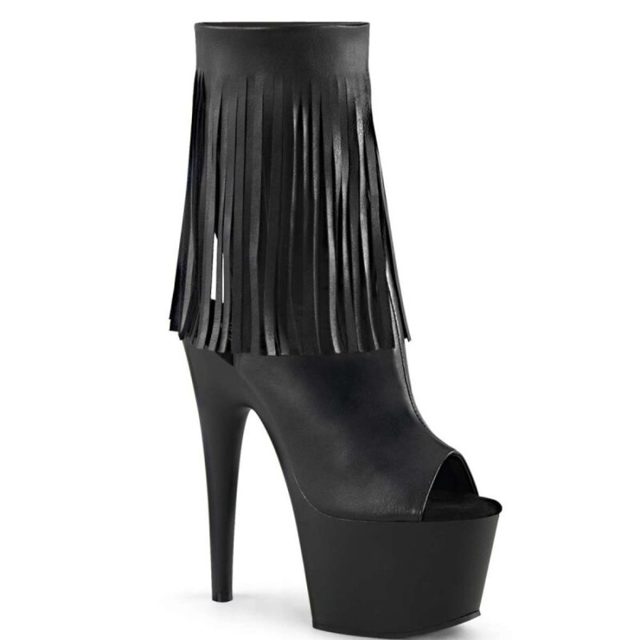 High Heels Pleaser | Pleaser Stiefelette Adore-1019 Schwarz