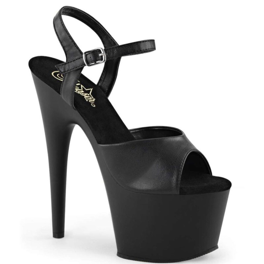 High Heels Pleaser | Pleaser Sandalette Adore-709 Schwarz