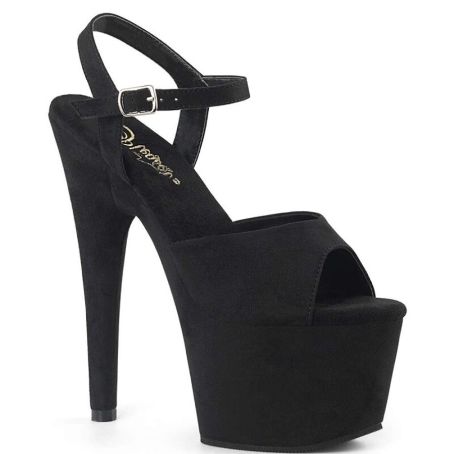 High Heels Pleaser | Pleaser Sandalette Adore-709Fs Schwarz