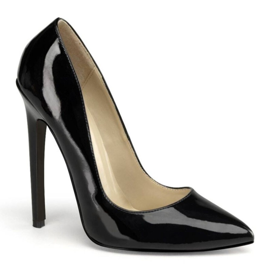 High Heels Pleaser | Pleaser Sexy-20 Pumps Lack Schwarz