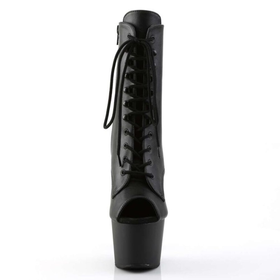 High Heels Pleaser | Pleaser Stiefelette Adore-1021 Schwarz