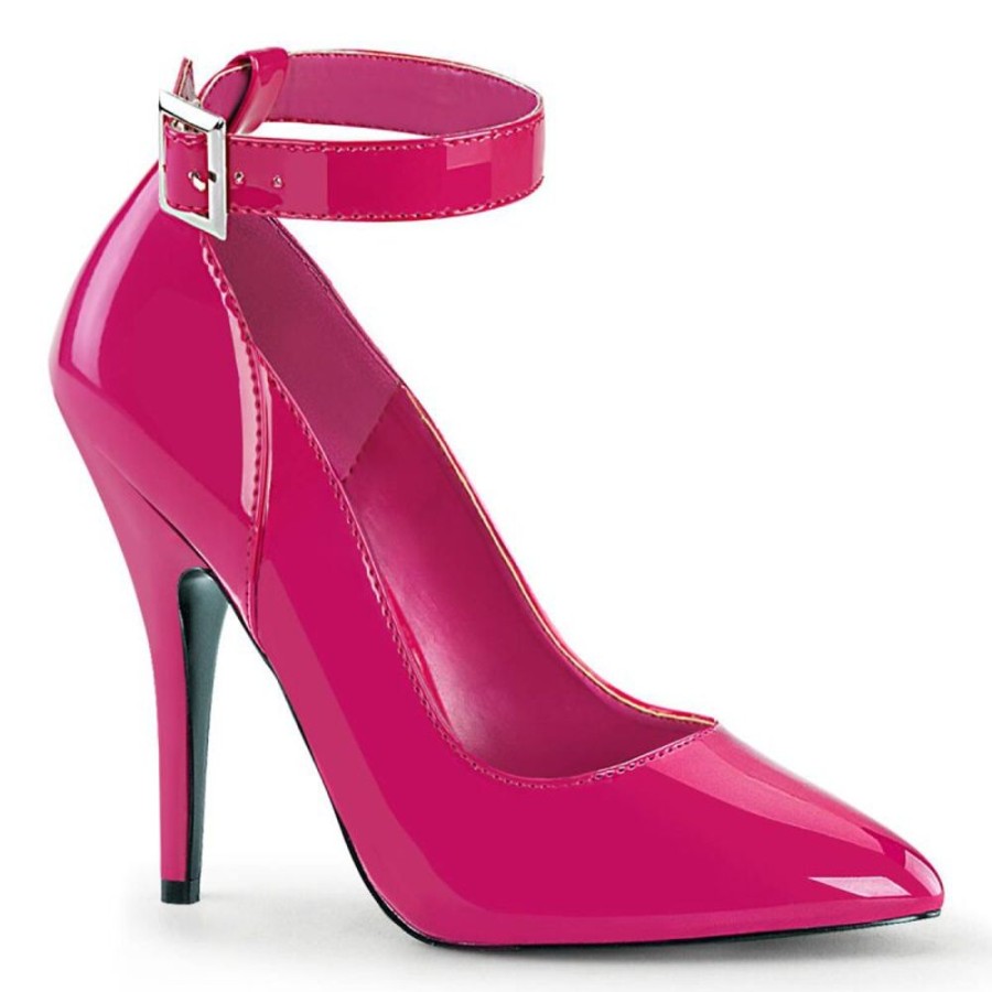 High Heels Pleaser | Pleaser Seduce-431 Pumps Lack Pink