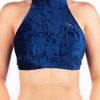 Pole Dance Kleidung Dragonfly | Dragonfly Top Lisette Velvet Blau