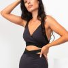 Pole Dance Kleidung Lunalae | Lunalae Top Fallon Schwarz