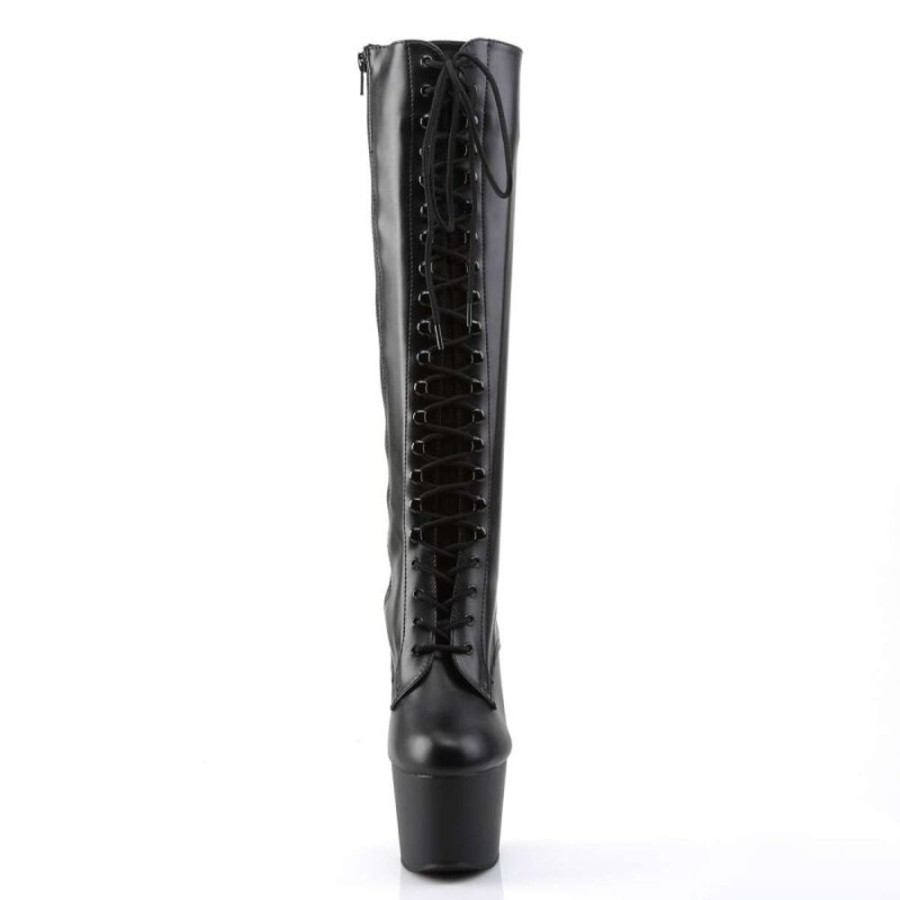 High Heels Pleaser | Pleaser Stiefel Adore-2023 Schwarz