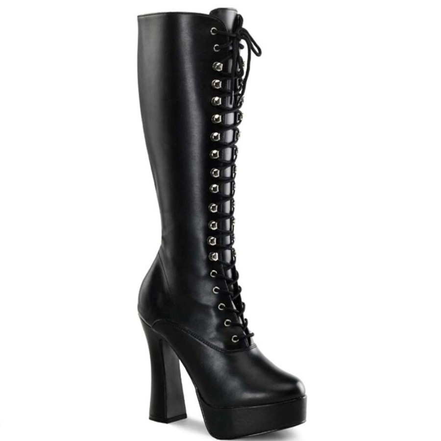 High Heels Pleaser | Pleaser Stiefel Electra-2020 Schwarz