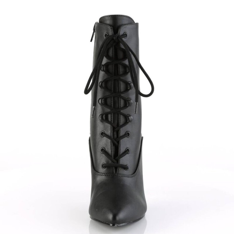 High Heels Pleaser | Pleaser Vanity-1020 Stiefeletten Kunstleder Schwarz