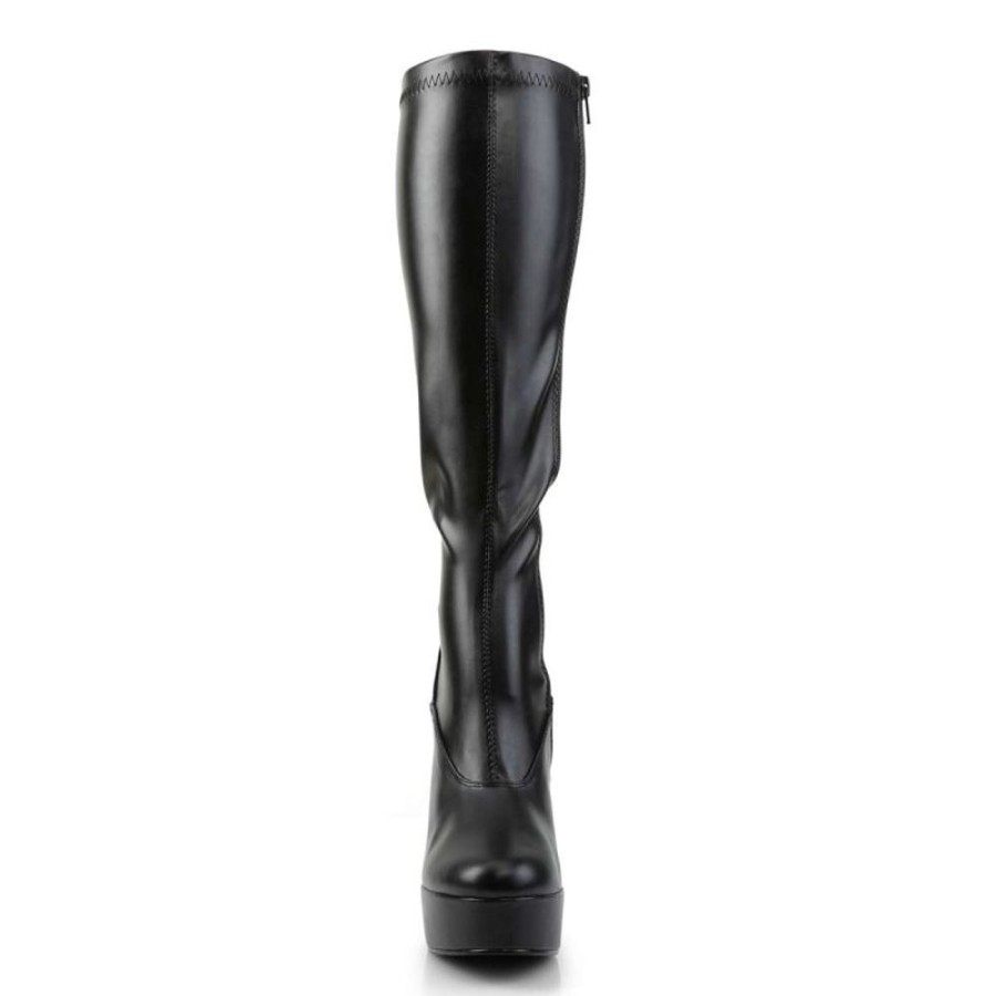 High Heels Pleaser | Pleaser Stiefel Electra-2000Z Schwarz