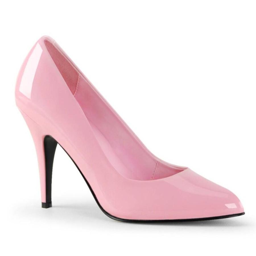 High Heels Pleaser | Pleaser Vanity-420 Pumps Lack Rosa