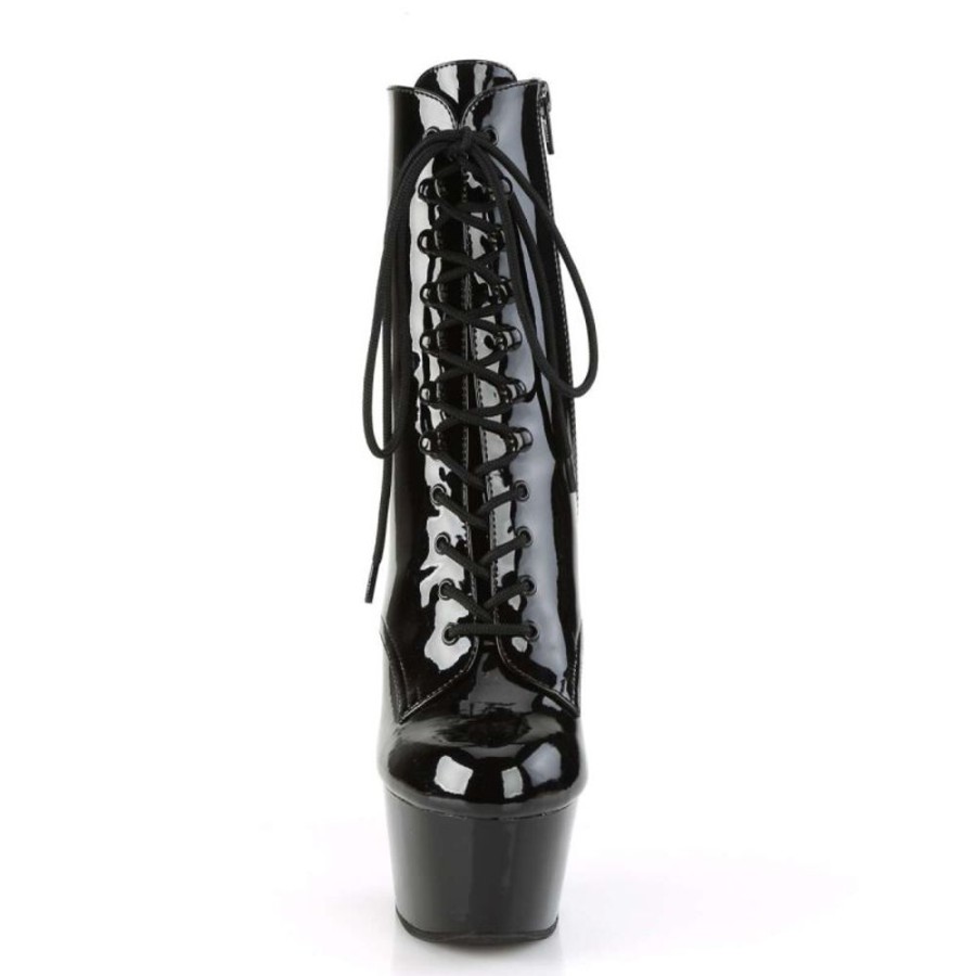 High Heels Pleaser | Pleaser Stiefelette Aspire-1020 Schwarz